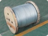 Waterproof ASTM A 475 EHS Galvanized Guy Wire F10 7×3.05mm With Excellent Elasticity